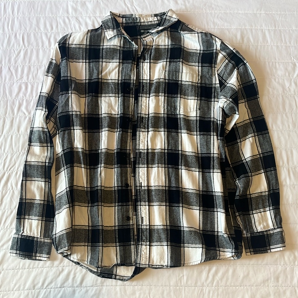 Black and White Flannel